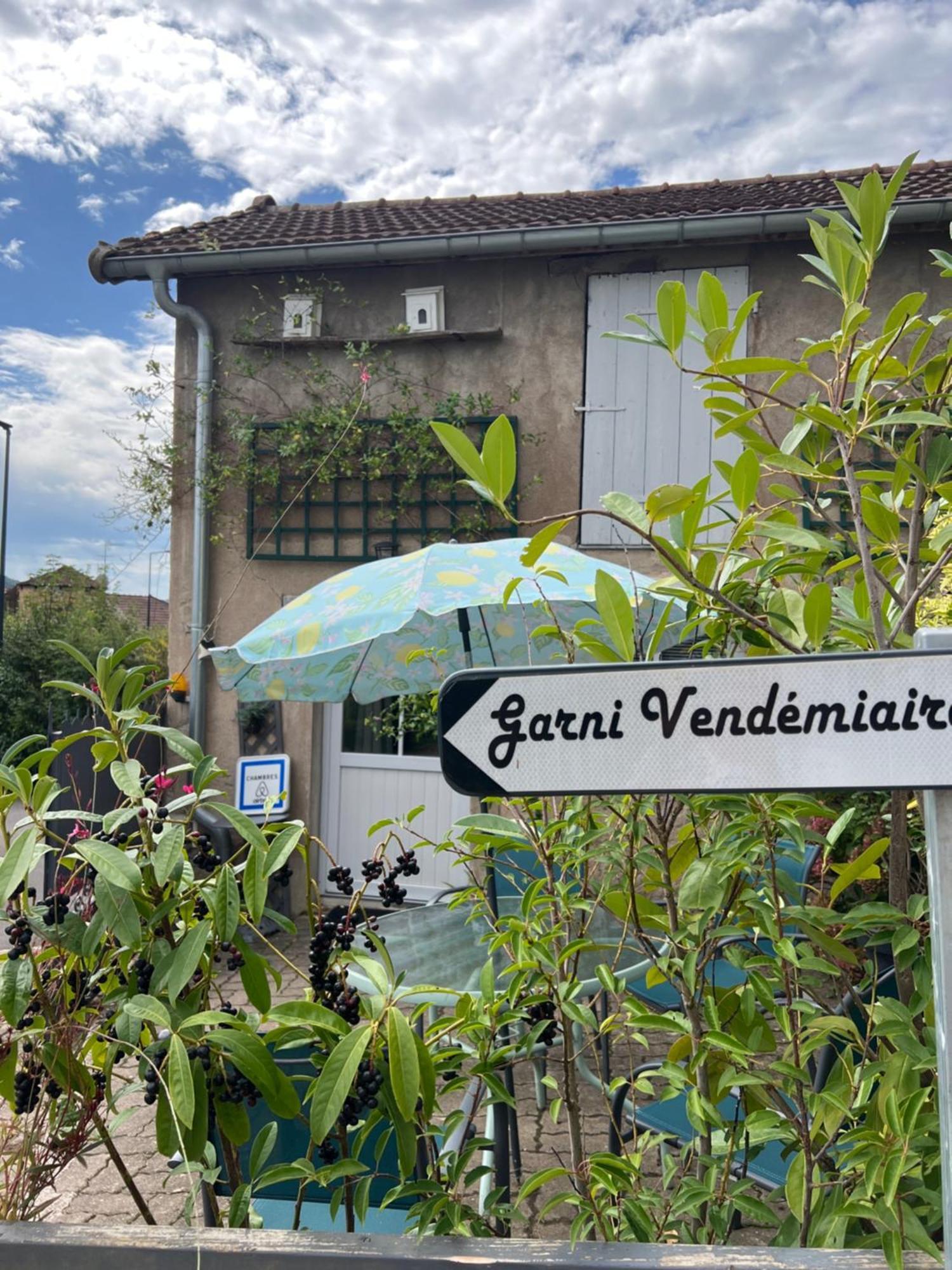 ヴズールLe Garni Vendemiaireアパートメント エクステリア 写真